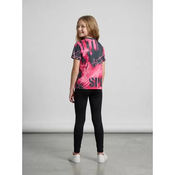  Dětské funkční triko premium ALTISPORT VOJ/ALK076TR01 HOT-PINK 