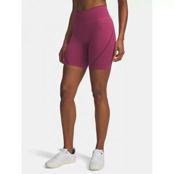  Dámské kraťasy UNDER ARMOUR UA VANISH SEAMLESS SHORT červená 