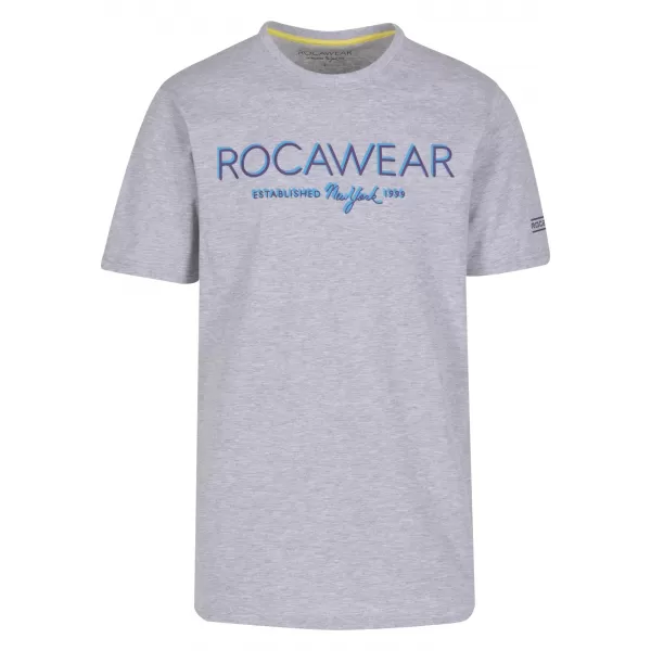  Pánské triko ROCAWEAR RWTS054 GREY MELANGE 