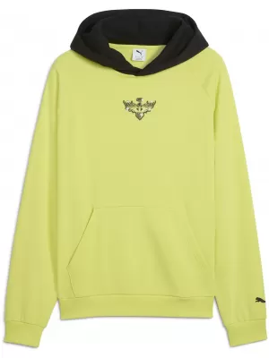 Pánská mikina PUMA MELO ALWAYZ ON 1 HOODIE 63075205 LEMON SHERBERT