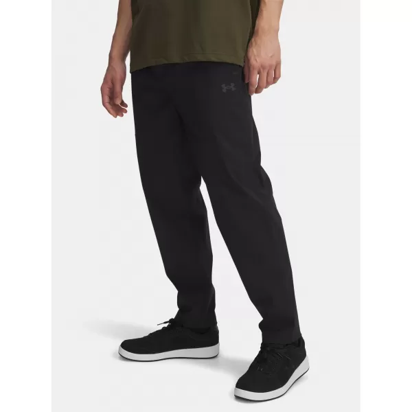  Pánské sportovní kalhoty UNDER ARMOUR UA UNSTPBLE WOVEN TX TAPER 6003865-001 ČERNÁ 