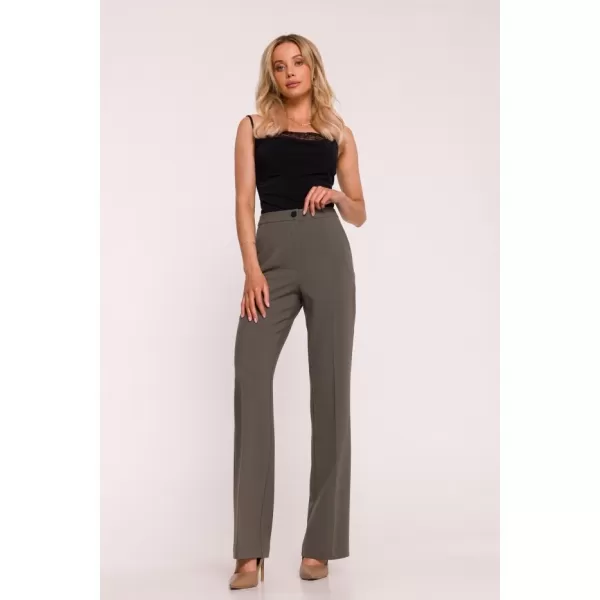  Dámské kalhoty STYLOVE S418 KHAKI 