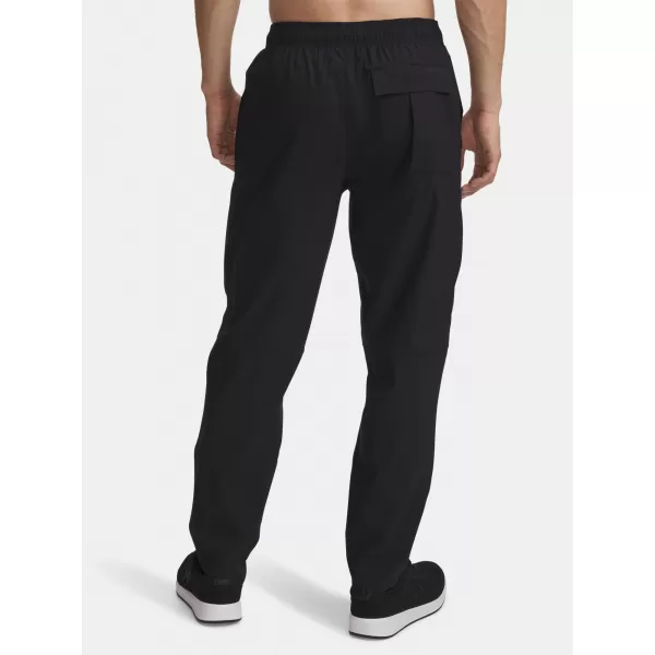  Pánské sportovní kalhoty UNDER ARMOUR UA UNSTPBLE WOVEN TX TAPER 6003865-001 ČERNÁ 