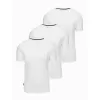 Pánský set košilí OMBRE Z100 WHITE/WHITE/WHITE