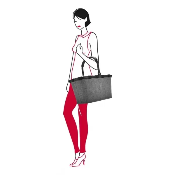  Nákupní košík REISENTHEL CARRYBAG TWIST SILVER 