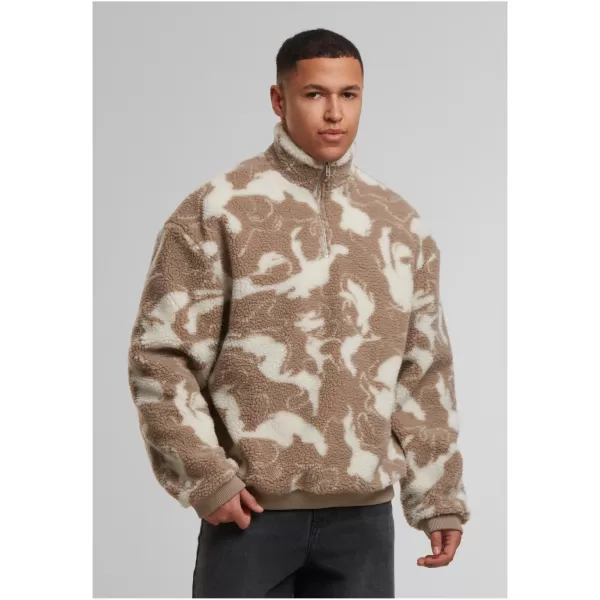  Pánská mikina URBAN CLASSICS TB8024 SAND SWIRL 