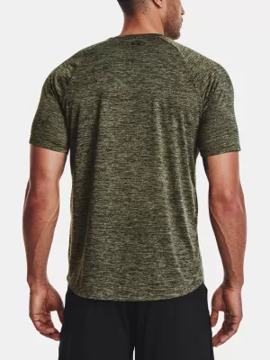 Pánské triko UNDER ARMOUR UA TECH 2.0 SS TEE 1326413-390 ZELENÁ