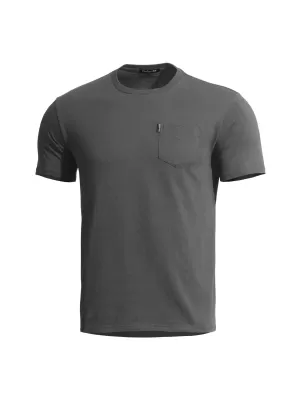 Pánské triko PENTAGON AGERON T-SHIRT WITH POCKET K09012 WOLF/GREY