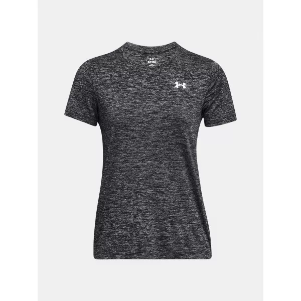  Dámské triko UNDER ARMOUR TECH SSC- TWIST 1384230-001 ČERNÁ 