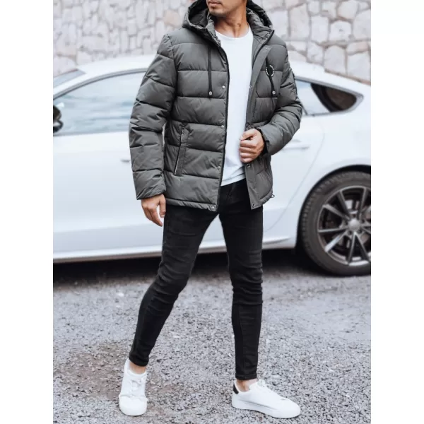  Pánská bunda DSTREET TMAVĚ ŠEDÁ 