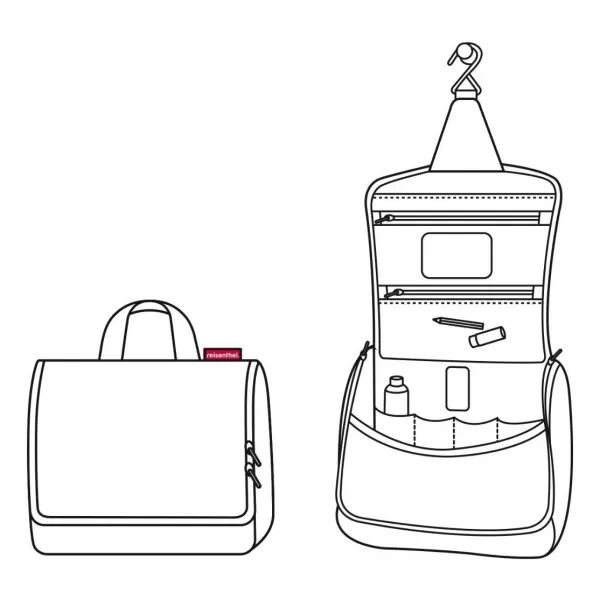  Taštička REISENTHEL TOILETBAG TWIST SILVER 