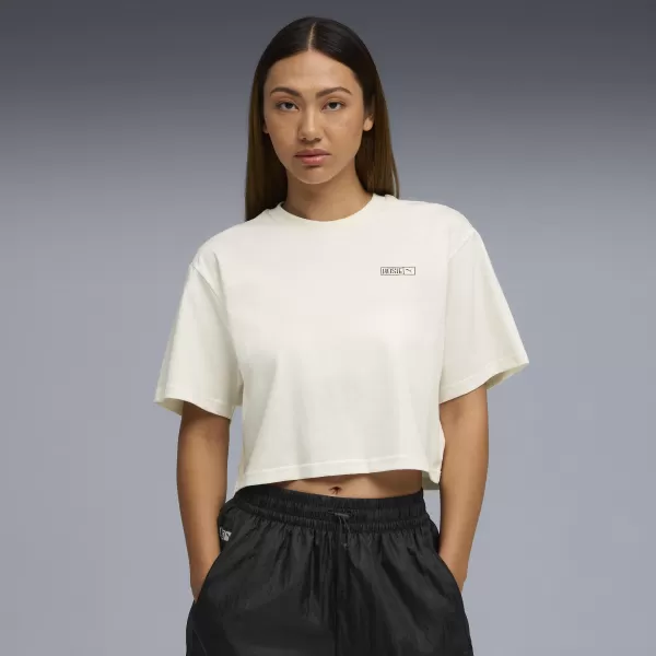  Dámské triko PUMA X ROSÉ TEE 63380677 WARM WHITE 