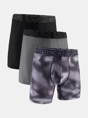Pánské boxerky UNDER ARMOUR M UA PERF TECH MESH (3KS) 1383885-024 TITAN GRAY
