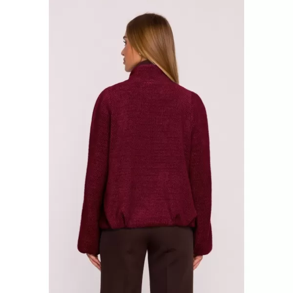  Dámský kabát MOE M885 MAROON 