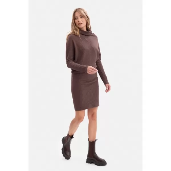 Dámské šaty BEWEAR B309 BROWN 