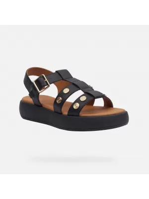 Dámské sandály GEOX CAMALEI G000986 ČERNÁ