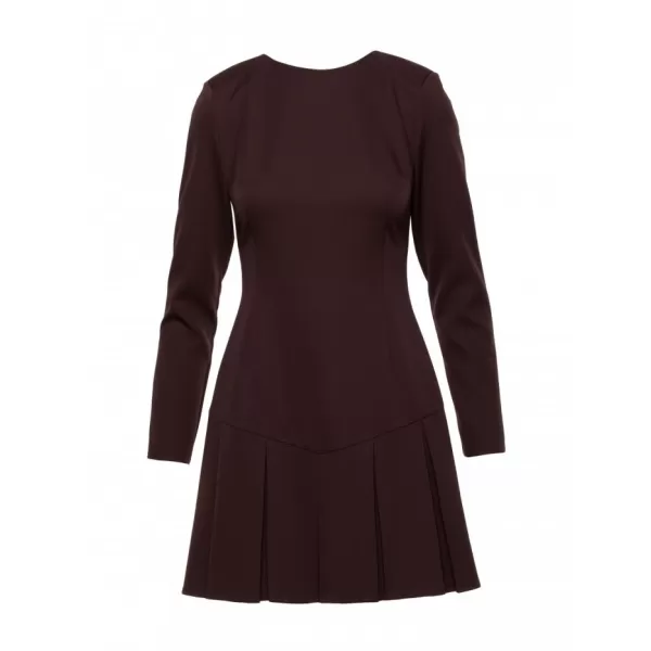  Dámské šaty MOE M872 BROWN 