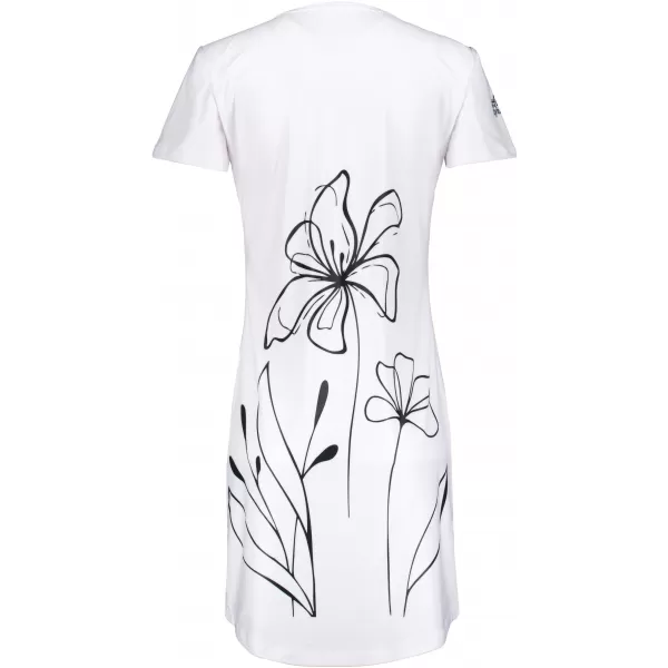  Dámské prodloužené triko/šaty premium ALTISPORT VOJ/ALW075SAT02 WHITE 