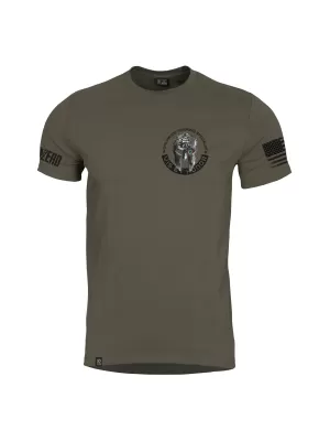 Triko PENTAGON AGERON VIS ET HONOR K09012 BROWN GREY