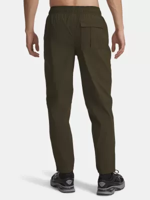 Pánské sportovní kalhoty UNDER ARMOUR UA UNSTPBLE WOVEN TX TAPER 6003865-308 ZELENÁ