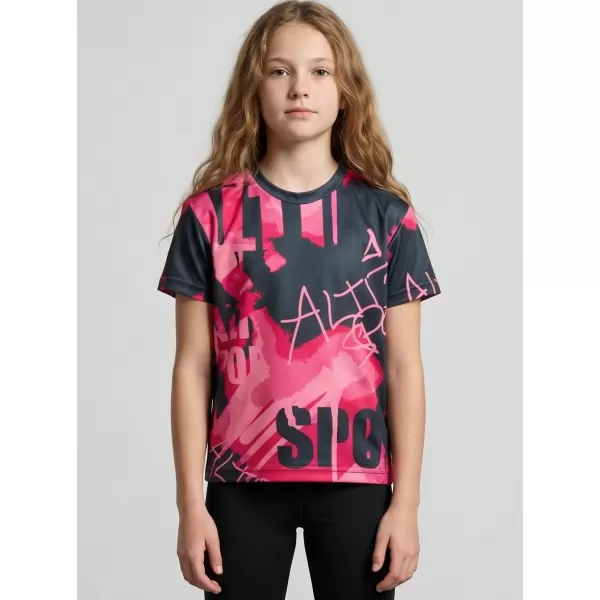  Dětské funkční triko premium ALTISPORT VOJ/ALK076TR01 HOT-PINK 