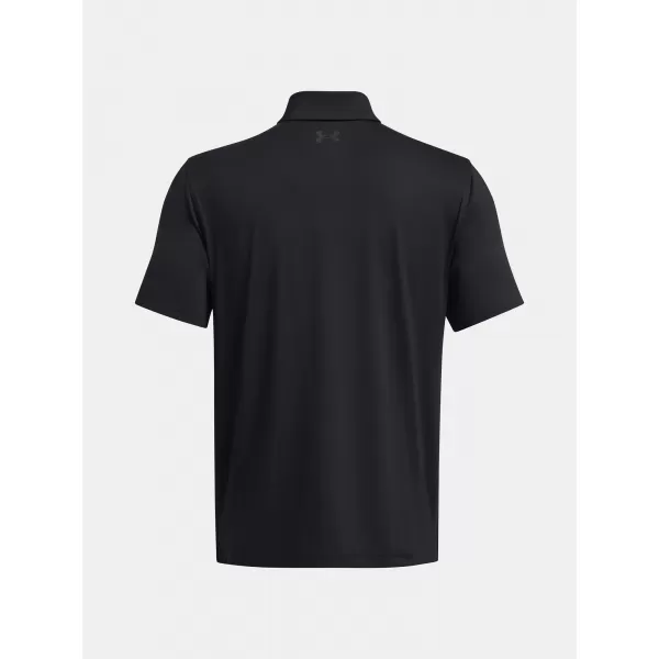  Pánské triko UNDER ARMOUR UA T2G POLO LB 1383255-001 ČERNÁ 