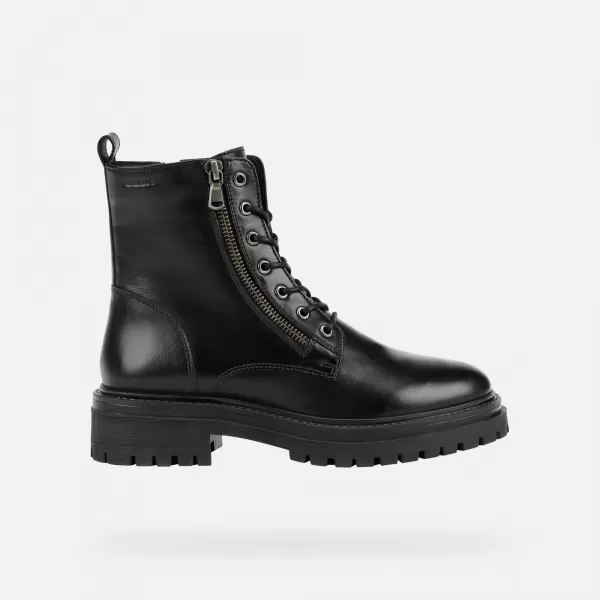  Dámské boty GEOX IRIDEA G004094 ČERNÁ 