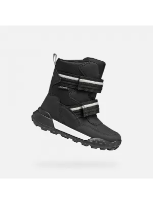 Chlapecké kotníkové boty GEOX TREKKYUP ABX J56MBB050FUC9999 ČERNÁ