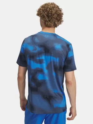 Pánské triko UNDER ARMOUR VANISH ENERGY PRINTED SS 1383974-402 MODRÁ