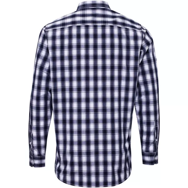  Pánská košile Premier | PR 250 WHITE/NAVY 
