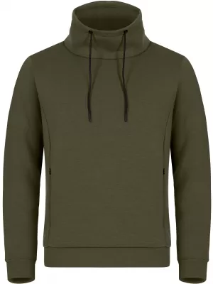 Pánská mikina CLIQUE | HOBART SWEATER MEN FOG GREEN