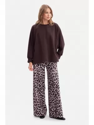 Dámská mikina BEWEAR B306 DARK CHOCOLATE