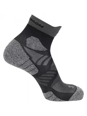 Ponožky SALOMON AERO ANKLE BLACK/CASTELROCK