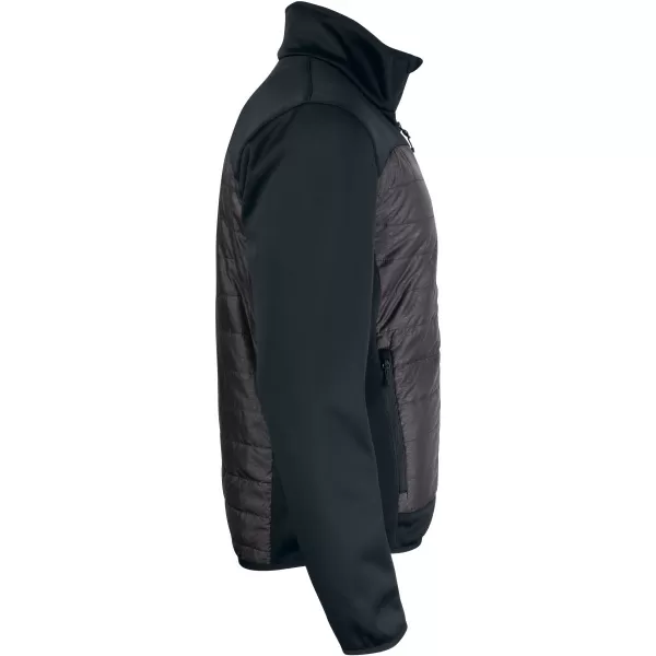  Pánská reflexní hybridní bunda CLIQUE | CUSTER JACKET MEN BLACK/REFLECTIVE 