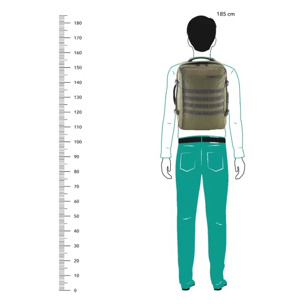  Batoh CABINZERO MILITARY 36L MILITARY GREEN 