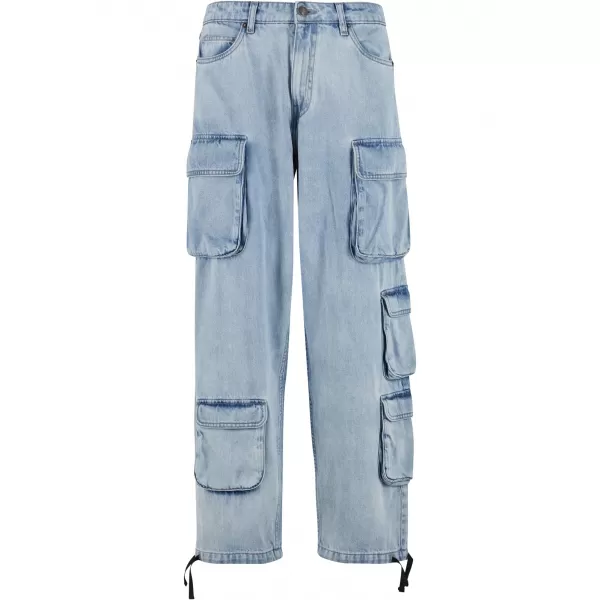  Pánské kalhoty URBAN CLASSICS TB7322 NEW LIGHT BLUE WASHED 