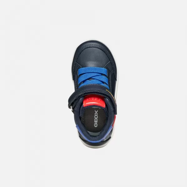  Chlapci první kroky GEOX ECLYPER B565LB000BCC4226 TMAVĚ MODRÁ 