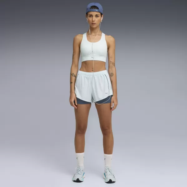  Dámská podprsenka PUMA PWRBREATHE RUN BRA 52507497 SEA GLASS 