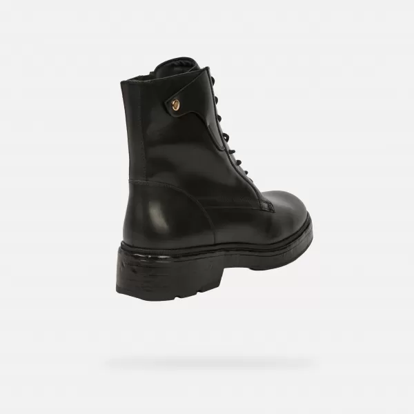  Dámské boty GEOX SWELEN G009561 ČERNÁ 