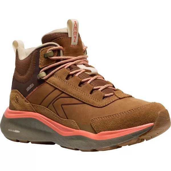 Boty KEEN LEIKI LEATHER MID WP CHIPMUNK/BISON 
