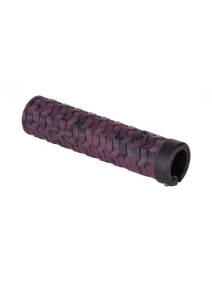 Rukojeti KLS POISON SINGLE LockON, dark violet/black BLUE