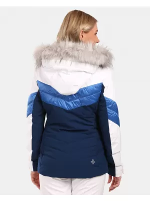Dámská lyžařská bunda KILPI LIN-W ZL0109KI TMAVĚ MODRÁ