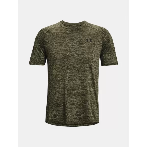  Pánské triko UNDER ARMOUR UA TECH 2.0 SS TEE 1326413-390 ZELENÁ 