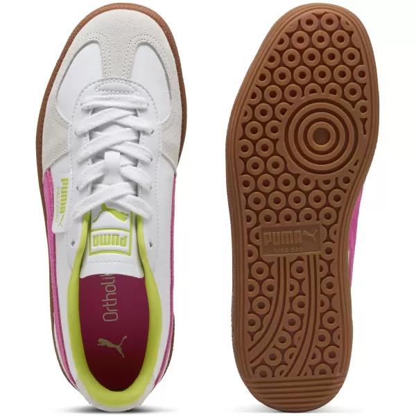  Pánské boty PUMA PALERMO LTH 39646425 PUMA WHITE/FLURO PINK PES 