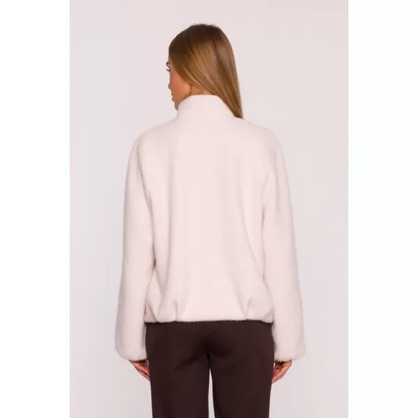  Dámský kabát MOE M885 BEIGE 