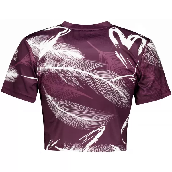  Dámský crop top premium ALTISPORT VOJ/ALW001TR07 FIALOVÁ 