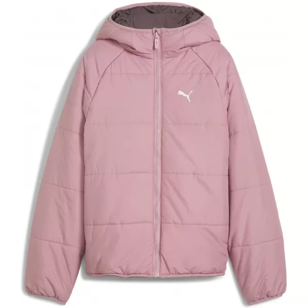  Dětské bunda PUMA REVERSIBLE PUFFER JACKET 68840765 POISED PINK 