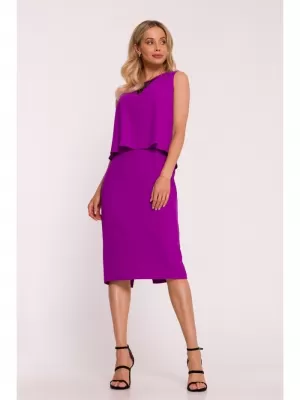 Dámské šaty STYLOVE S422 LAVENDER
