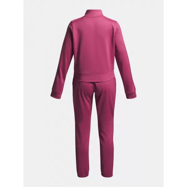  Dívčí souprava UNDER ARMOUR UA ICON KNIT CROP TRACKSUIT 1386528-659 ČERVENÁ 