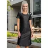 Dámské prodloužené triko/šaty premium ALTISPORT VOJ/ALW075SAT02 BLACK